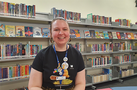 photo of youth librarian Eliza Palmer